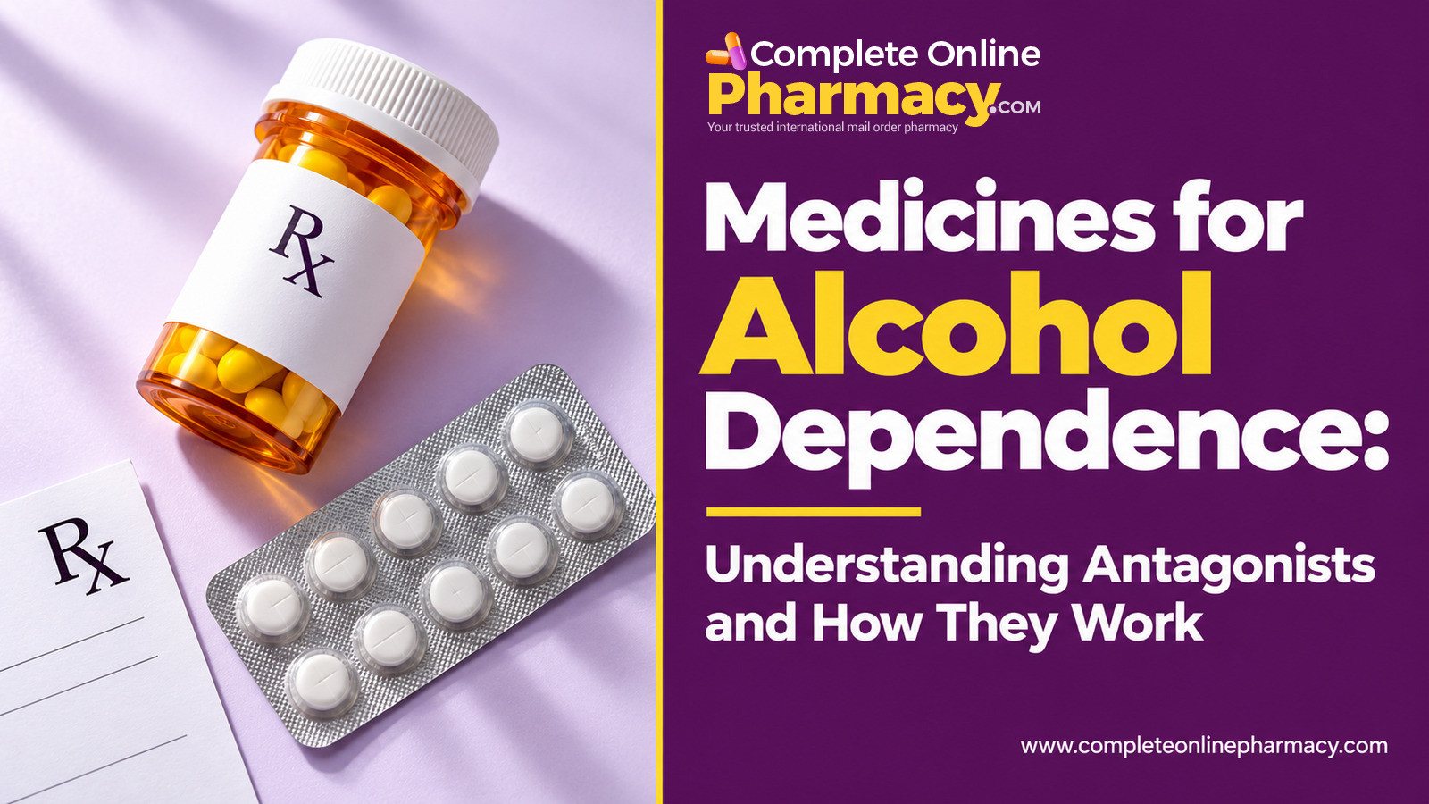 Medicines for Alcohol Dependence: Understanding Antagonists and How They Work
