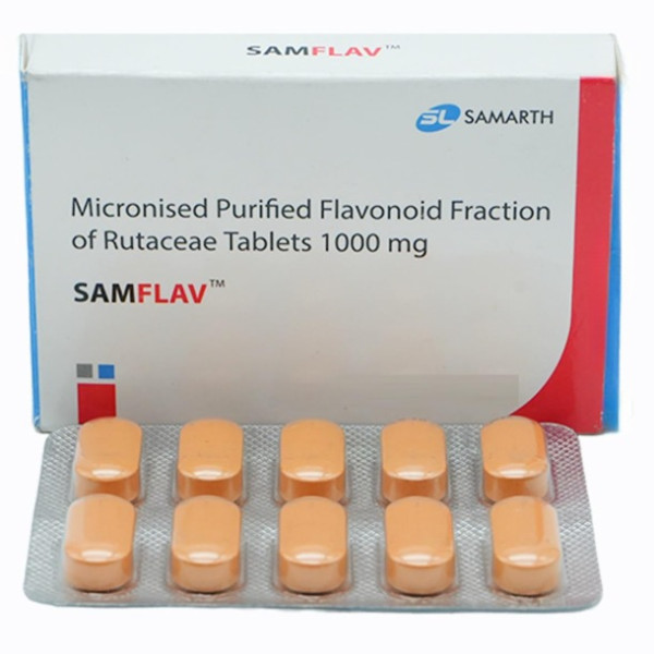 Daflon 1000mg Tablet (Generic Equivalent)