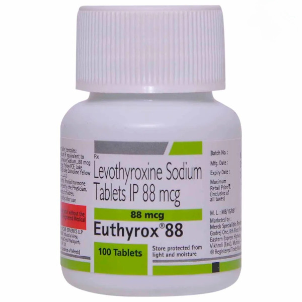 Synthroid 88mcg Tablet (Generic Equivalent)