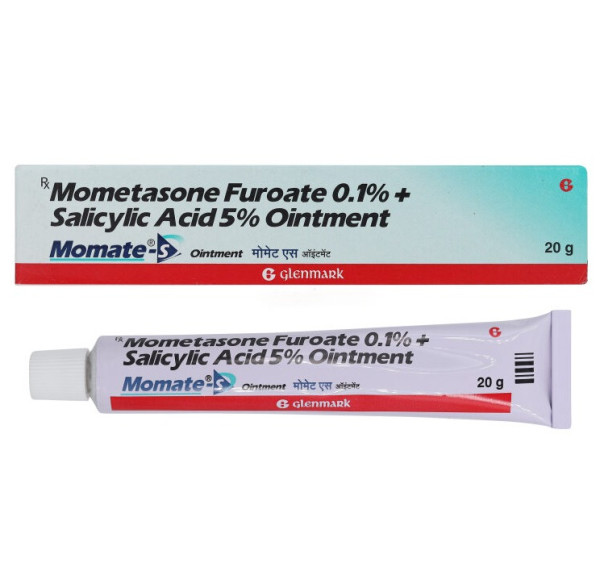 Mometasone (0.1) + Salicylic Acid (5) Percent Ointment 20gm Tube (Generic Equivalent)