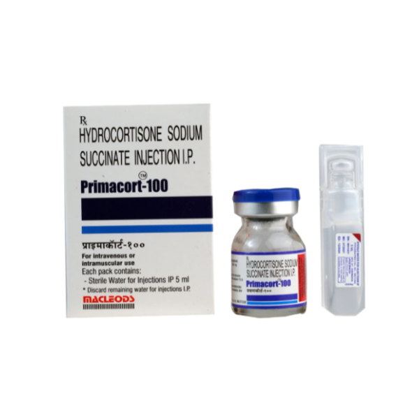 Hydrocortisone 100mg Injection (Generic Equivalent)