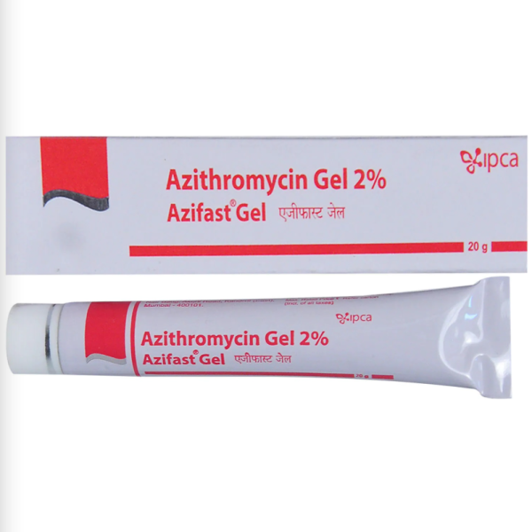 Azithromycin 2 Percent Gel 20gm Tube (Generic Equivalent)