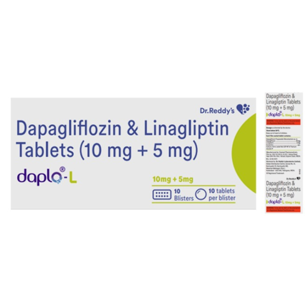 Dapagliflozin (10mg) + Linagliptin (5mg) Tablet (Generic Equivalent)