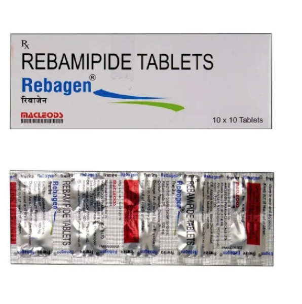 Rebamipide 100mg Tablet (Generic Equivalent)