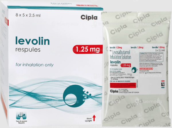 Xopenex 1.25mg/ 2.5ml Respules (Generic Equivalent)