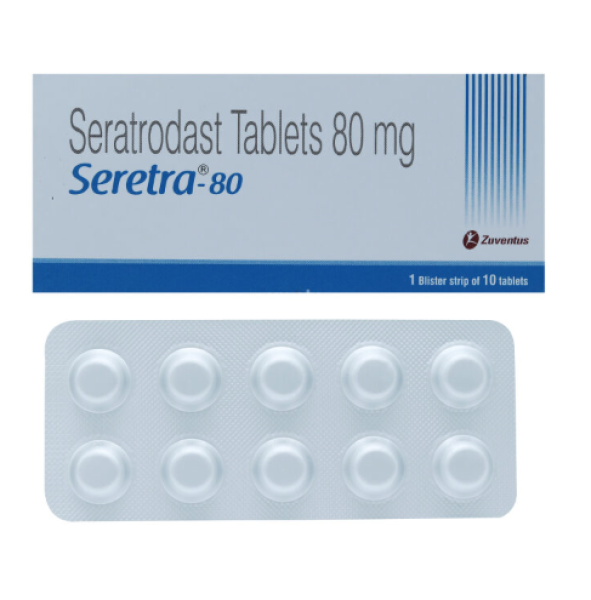 Seratrodast 80mg Tablet (Generic Equivalent)