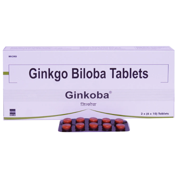 Ginkgo Biloba 40mg Tablet (Generic Equivalent)