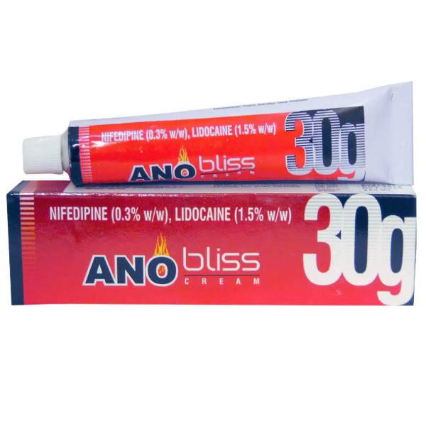 Lidocaine 1.5 Percent + Nifedipine 0.3 Percent Cream 30gm Tube (Generic Equivalent)