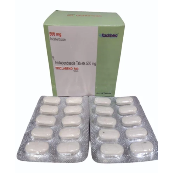 A box and strip of generic Egaten 500mg Tablets 