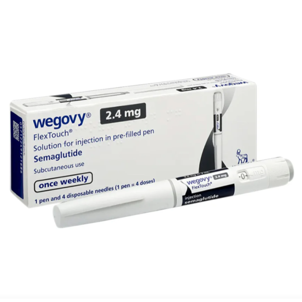 A pack of pre-filled Semaglutide 2.4mg Injection