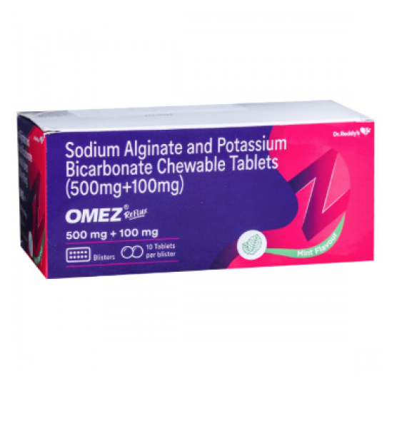 A box of generic Gaviscon Advance Tablet