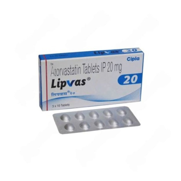 A box of generic Atorvastatin Calcium 20mg tablets