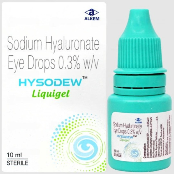 A box and a bottle of Sodium Hyaluronate (0.3%)