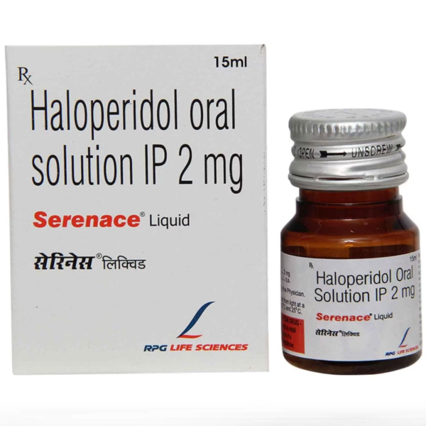 A box and a bottle of Haldol (2mg/ml) Generic Solution