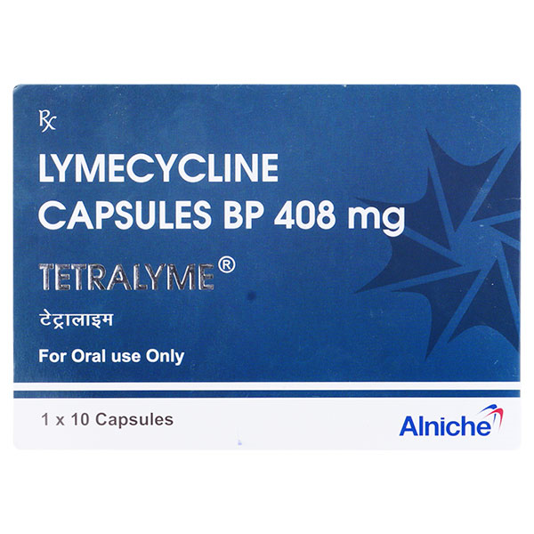 Tetralysal 408mg Capsule (Generic Equivalent)