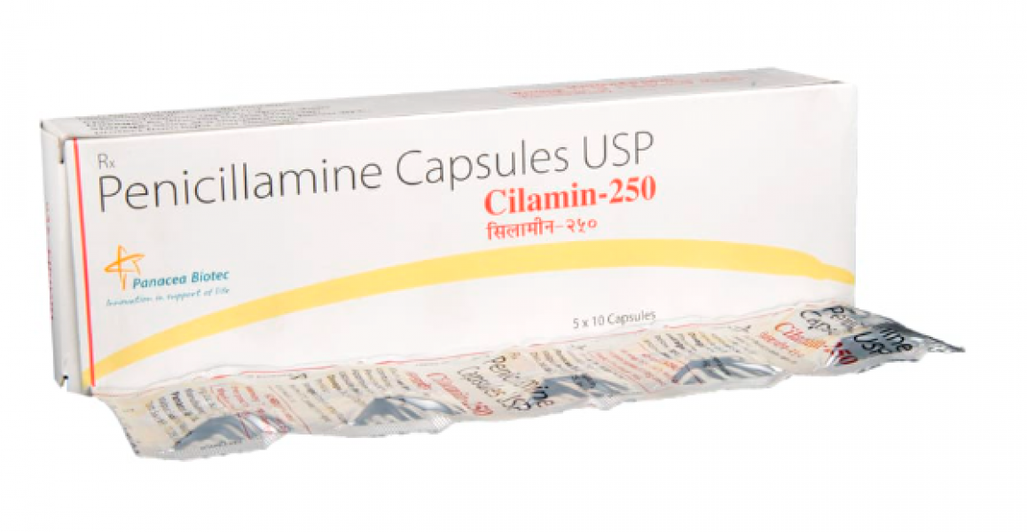 Cuprimine 250mg Capsule (Generic Equivalent)