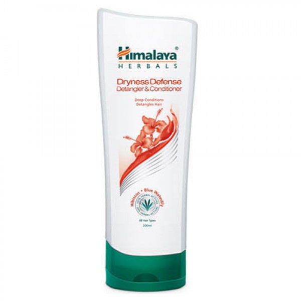 Bottle of Himalaya - Dryness Defense 200 ml Detangler & Conditioner