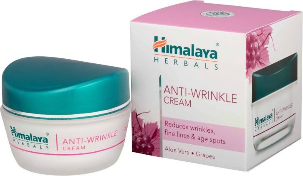 Box and Jar pack of Himalaya - Anti-Wrinkle Cream 50 gm