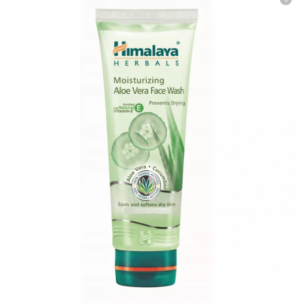 Tube pack of Himalaya - Moisturizing Aloe Vera 50 ml Face Wash