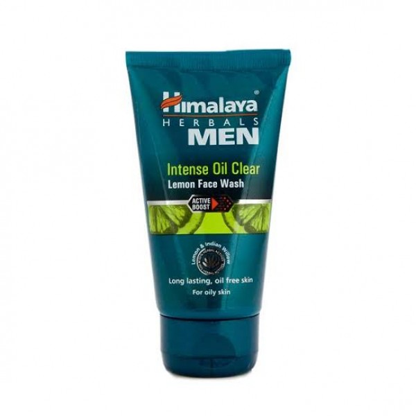 Tube pack of Himalaya - MEN Intense Oil Clear Lemon 50 ml Face Wash