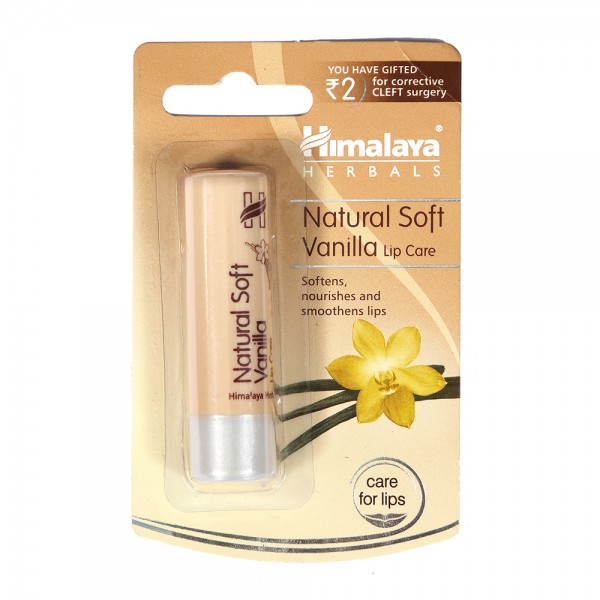 Stick pack of Himalaya - Natural Soft Vanilla 4.5 gm Lip Care Balm