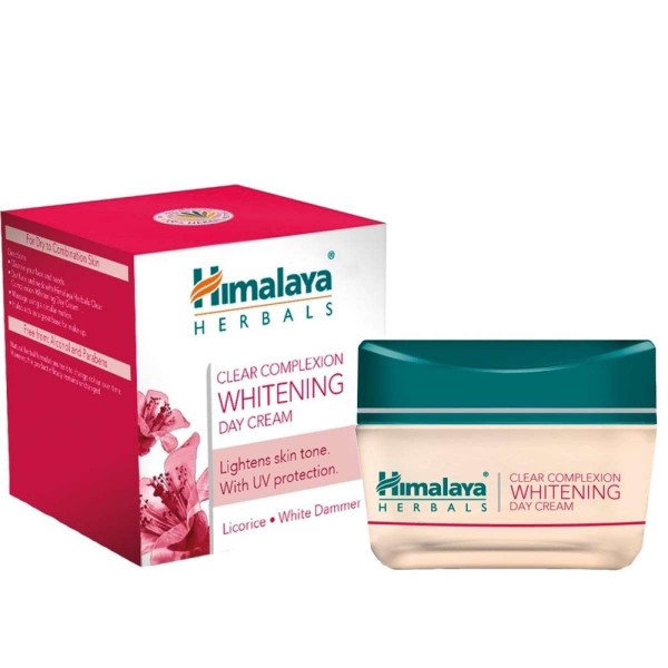 Box pack and a jar of Himalaya - Clear Complexion Whitening Day Cream 50 gm