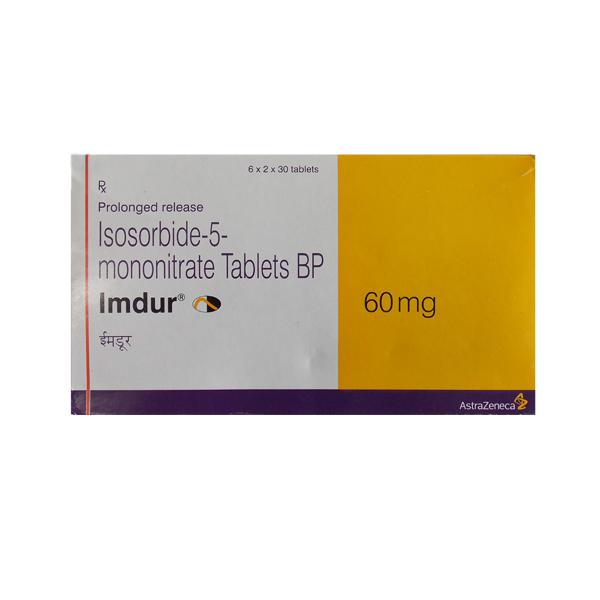Box of Isosorbide Mononitrate 60mg Tablet