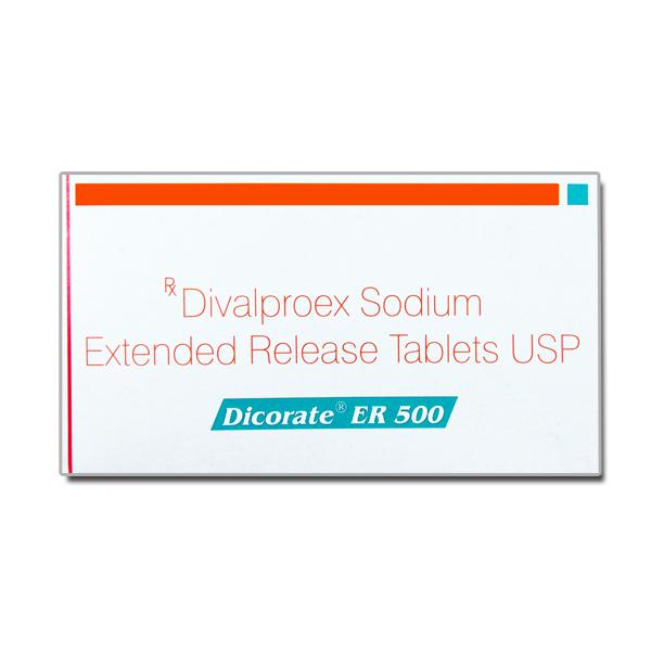 Depakote ER 500 mg Tablet (Generic Equivalent)