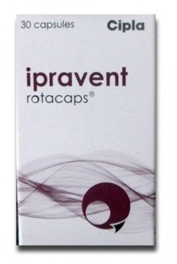 Ipratropium 40 mcg Rotacaps with Rotahaler (Generic Equivalent)