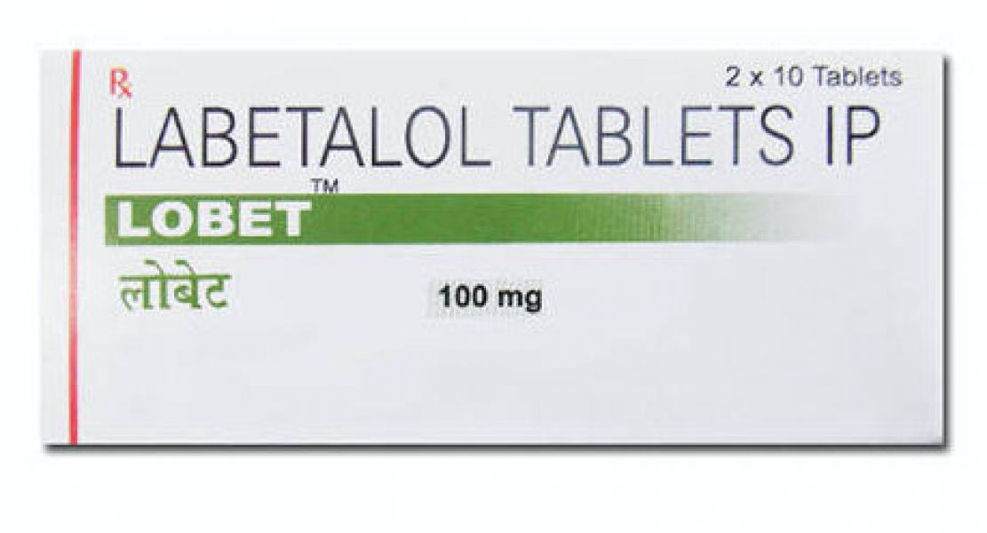 Box of Labetalol 100mg Tablets