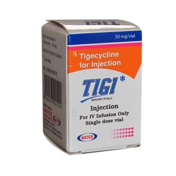 A box of generic Tigecycline 50mg Injection