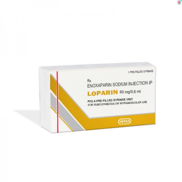 Box of Enoxaparin 60 mg / 0.6 mL Injection