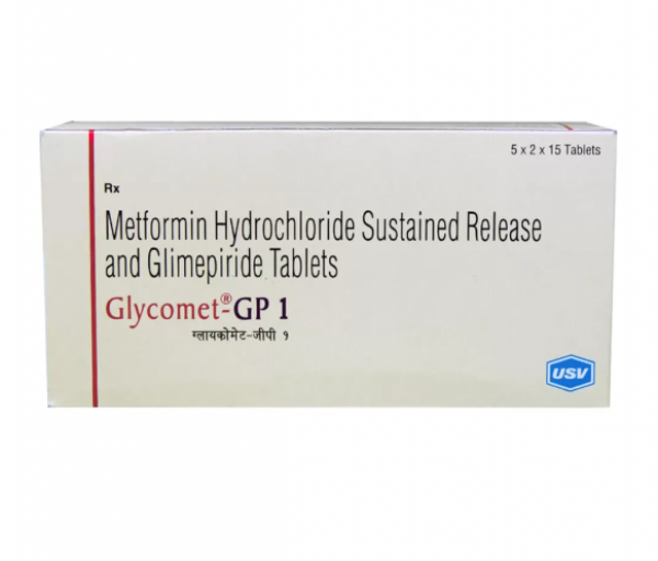 Glimepiride (1mg) + Metformin (500mg) Tablet