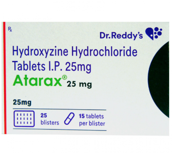 Atarax 25mg Tablet - NAME BRAND