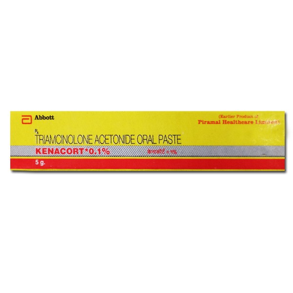 Triamcinolone Acetonide 0.1 % Paste 5gm (Generic Equivalent)