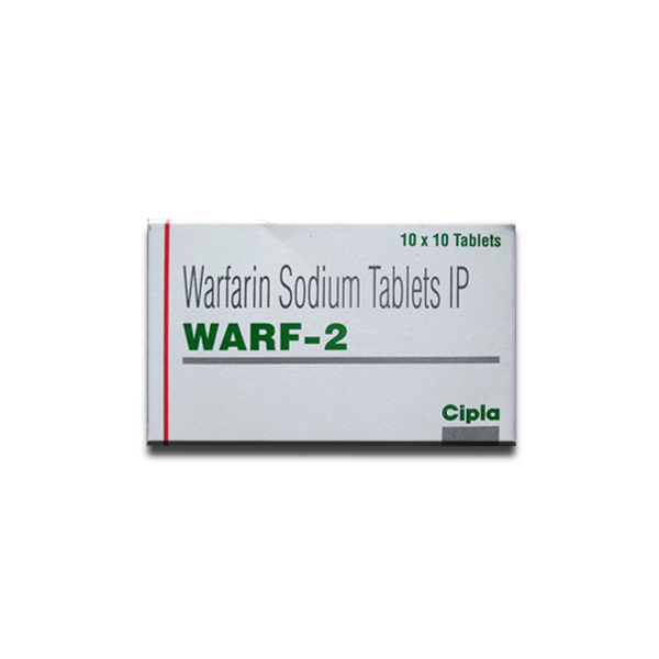 Box of Warfarin 2mg Tablet