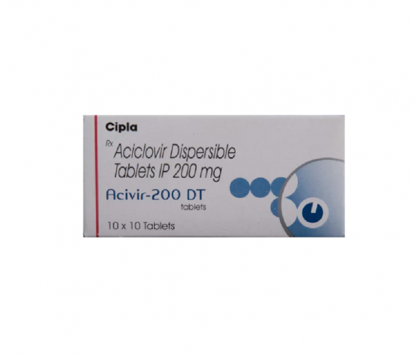 Zovirax 200mg Dispersible tablets (Generic Equivalent)