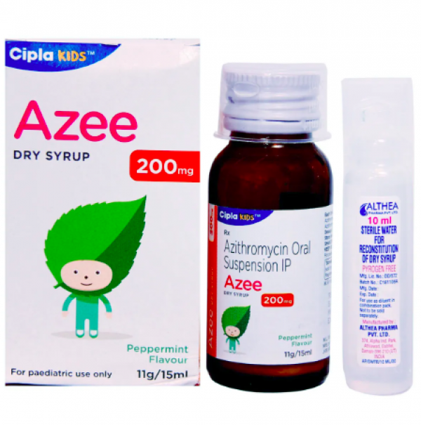 Zithromax 200mg/5ml Suspension 15ml Bottle (Generic Equivalent)