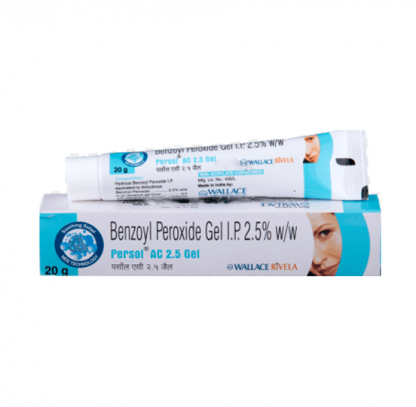 Benzagel 2.5 Percent Gel Tube 30gm (Generic Equivalent)