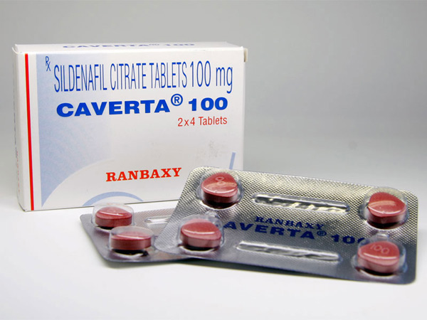 Box and blister strips of generic Sildenafil Citrate 100mg tablets