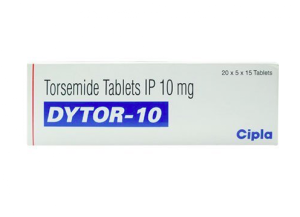 A box of Torsemide 10mg tablets. 