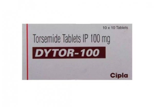 A box of Torsemide 100mg tablets