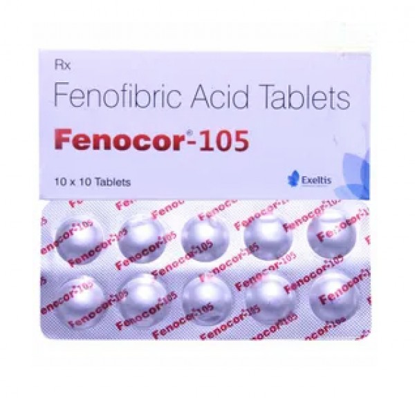 Tricor 105mg Tablet (Generic Equivalent)