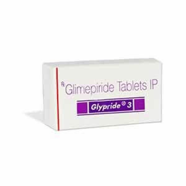A box of generic Amaryl 3 mg Tablets - Glimepiride