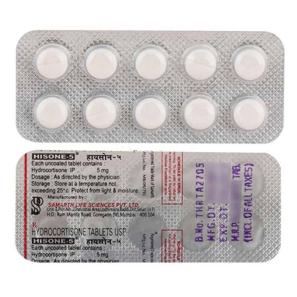 Hisone 5mg Tablets ( Generic )