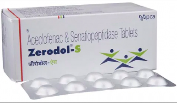 Aceclofenac 100mg + Serratiopeptidase 15mg Tablet
