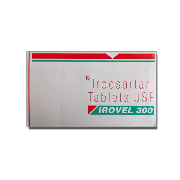 A box of Irbesartan 300mg Tablet