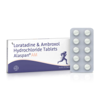 Ambroxol (60mg) + Loratadine (5mg) Tablet (Generic Equivalent)