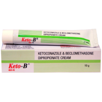 Beclometasone (0.025) + Ketoconazole (2) Percent Cream 10gm Tube (Generic Equivalent)