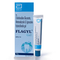Lidocaine (2) + Chlorhexidine Gluconate (1) + Metronidazole (1) Percent Dental Gel 20gm Tube (Generi